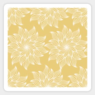 Mandala Floral Design Sticker